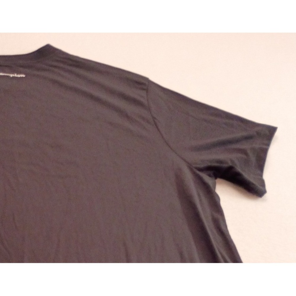 Champion Iconic Big Script Tee Black Men's L Short Sleeve Shirt Active Wear NWT - Picture 12 of 12